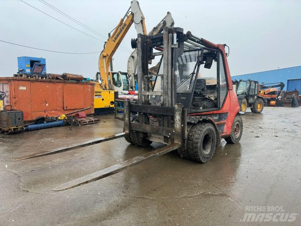 Linde H70D 柴油叉车