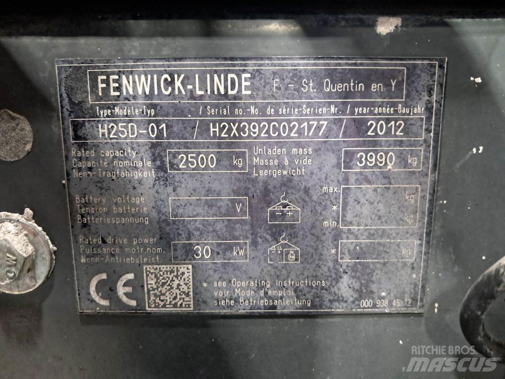 Linde H25D-01 柴油叉车
