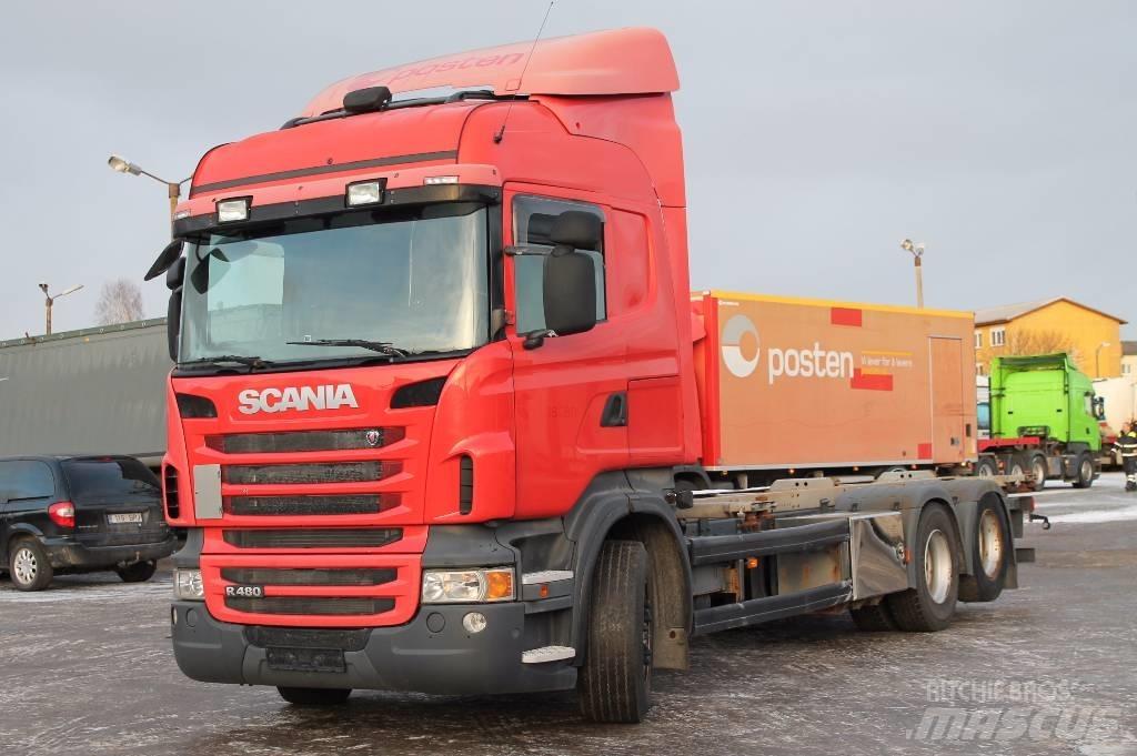 Scania R480 LB6X2HNB 集装箱叉车