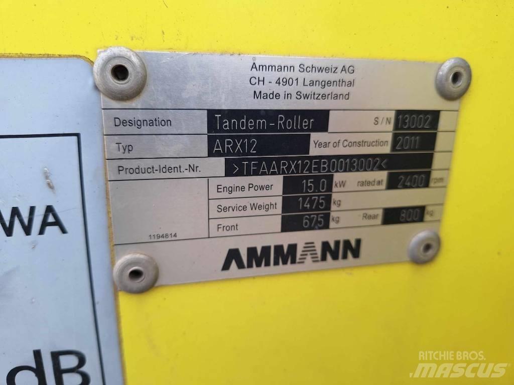 Ammann ARX 12 双轮压路机