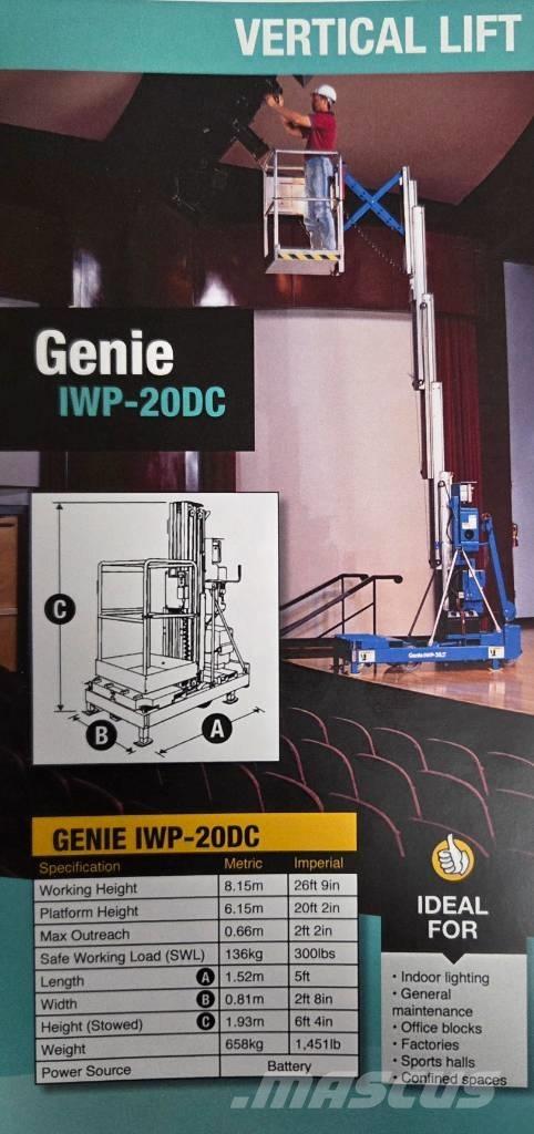 Genie IWP 20 S 客货电梯