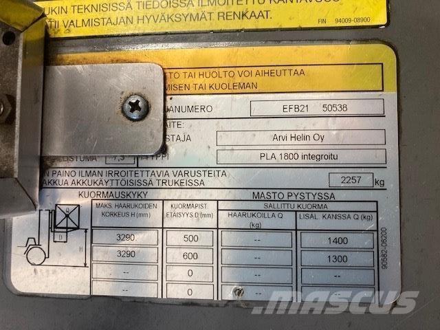 Mitsubishi FB15PNT 电动叉车