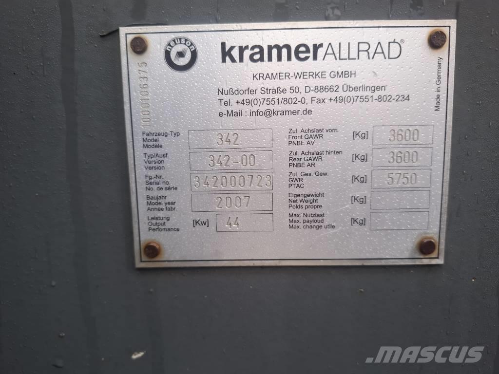 Kramer 380 轮式装载机