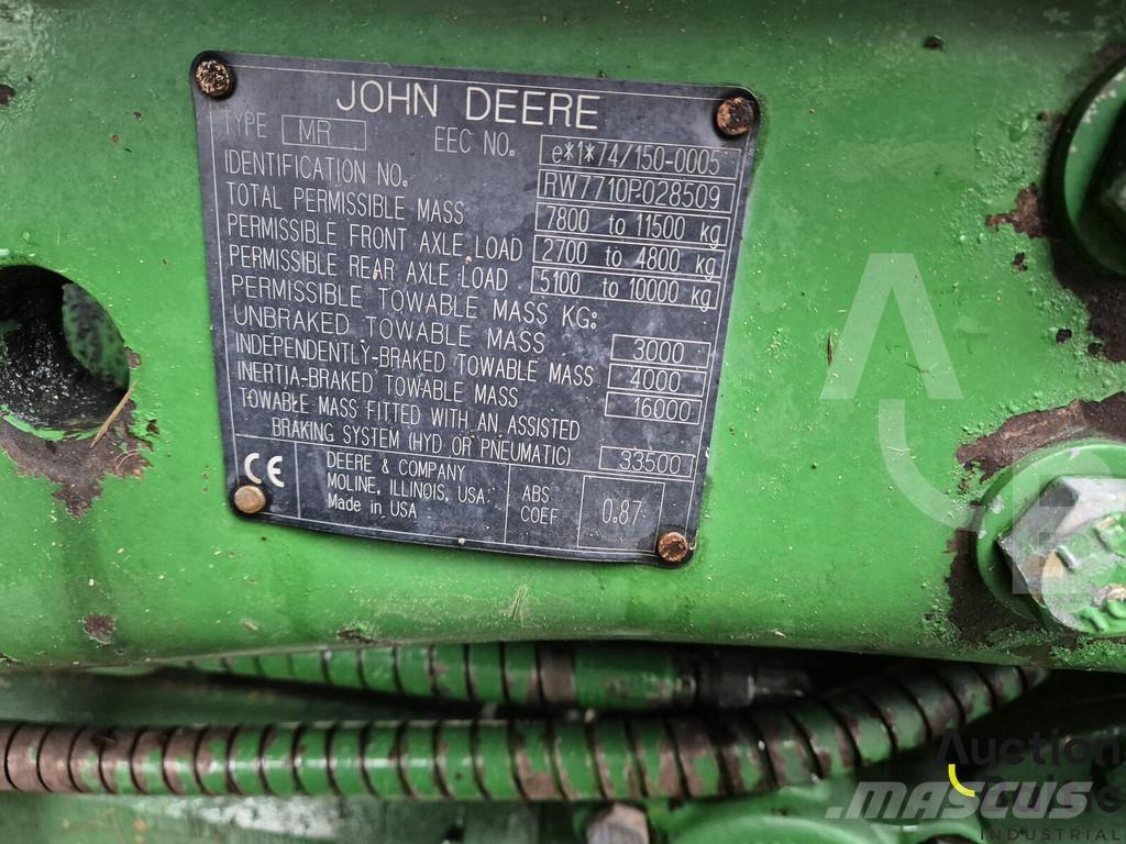 John Deere 7710 拖拉机/农用车