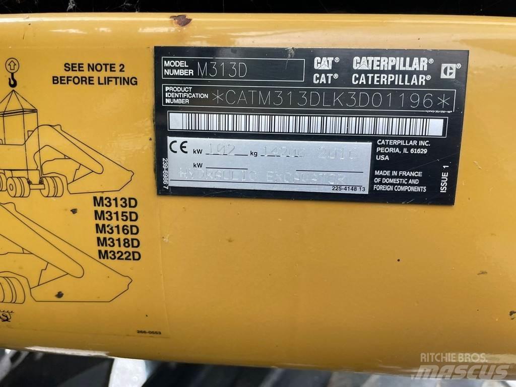 CAT M313D - CE 轮式挖掘机