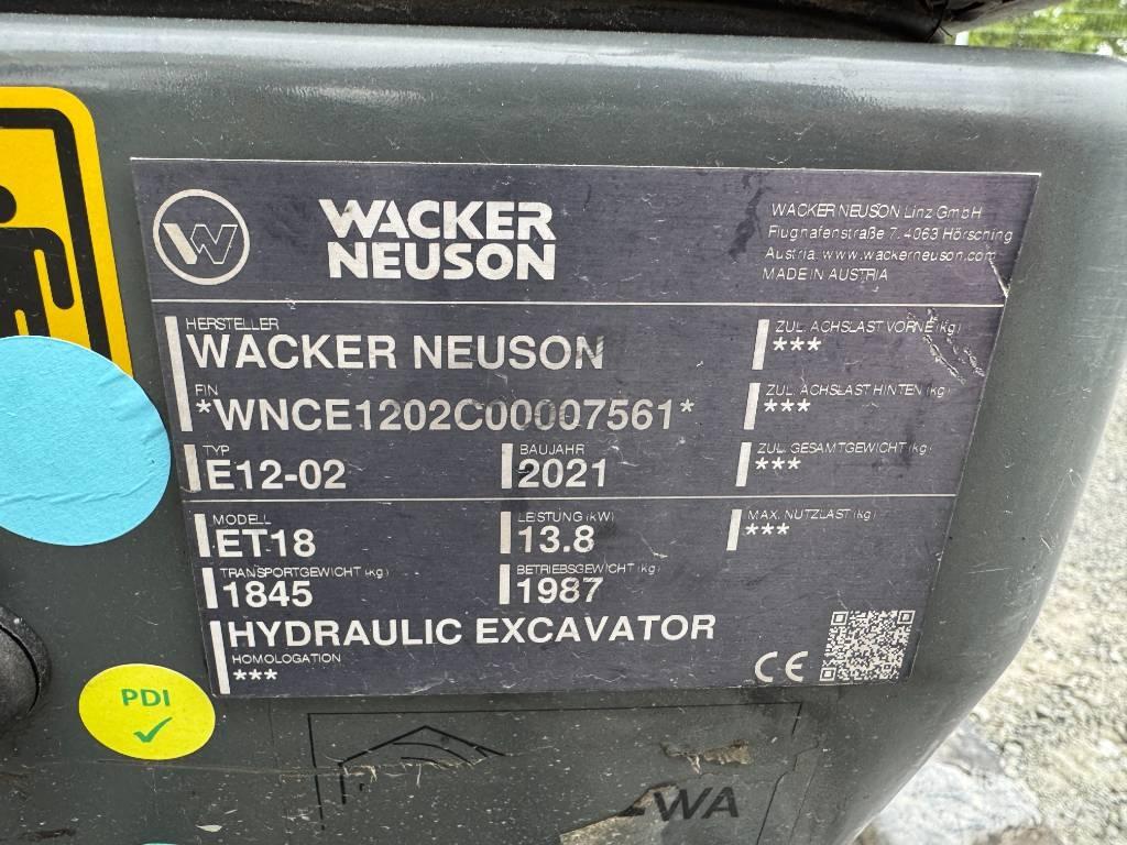 Wacker Neuson ET18 履带挖掘机