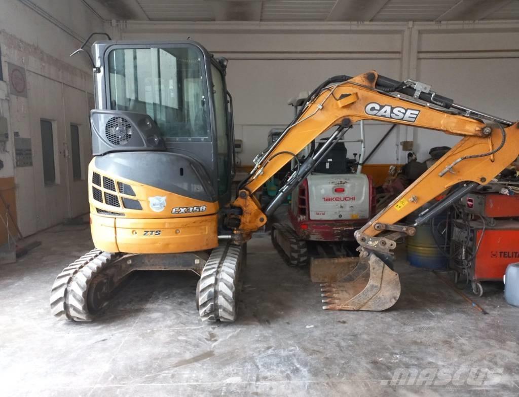 CASE CX 35 B ZTS 小型挖掘机