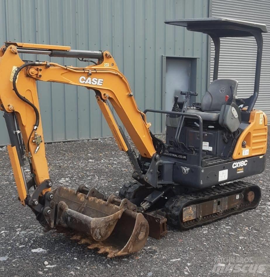 CASE CX18C CANOPY 小型挖掘机