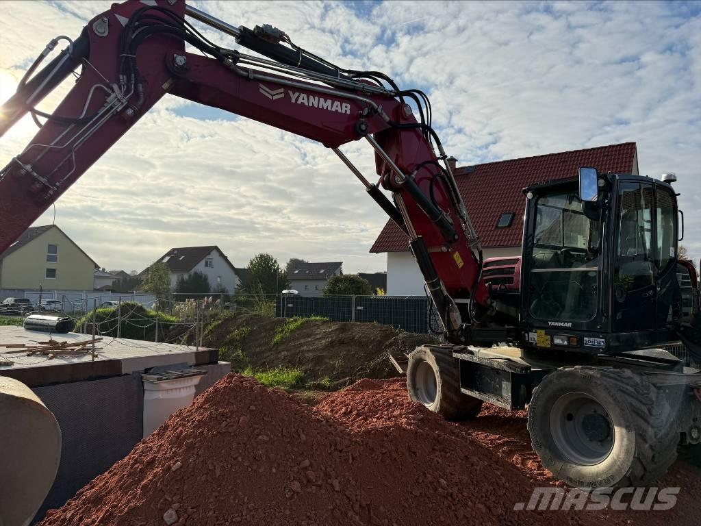 Yanmar B 110 W 轮式挖掘机