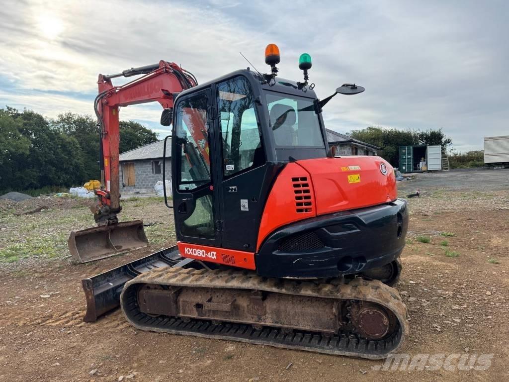 Kubota KX 080-4 中型挖掘机