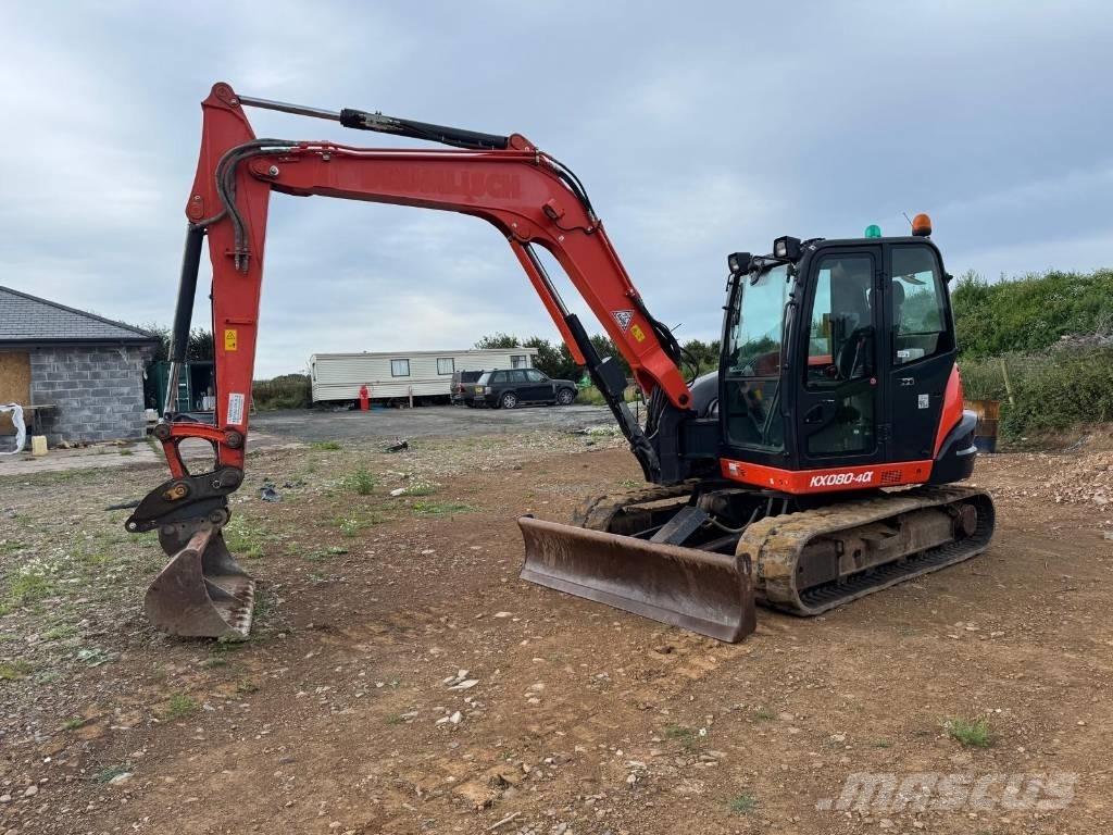 Kubota KX 080-4 中型挖掘机