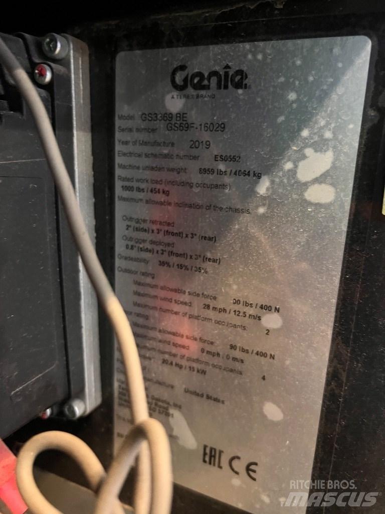 Genie GS 3369 BE 剪叉式升降机