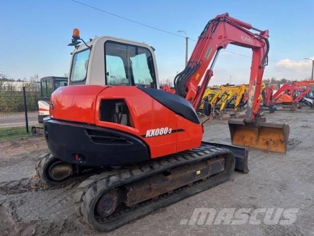 Kubota KX 080-3 中型挖掘机