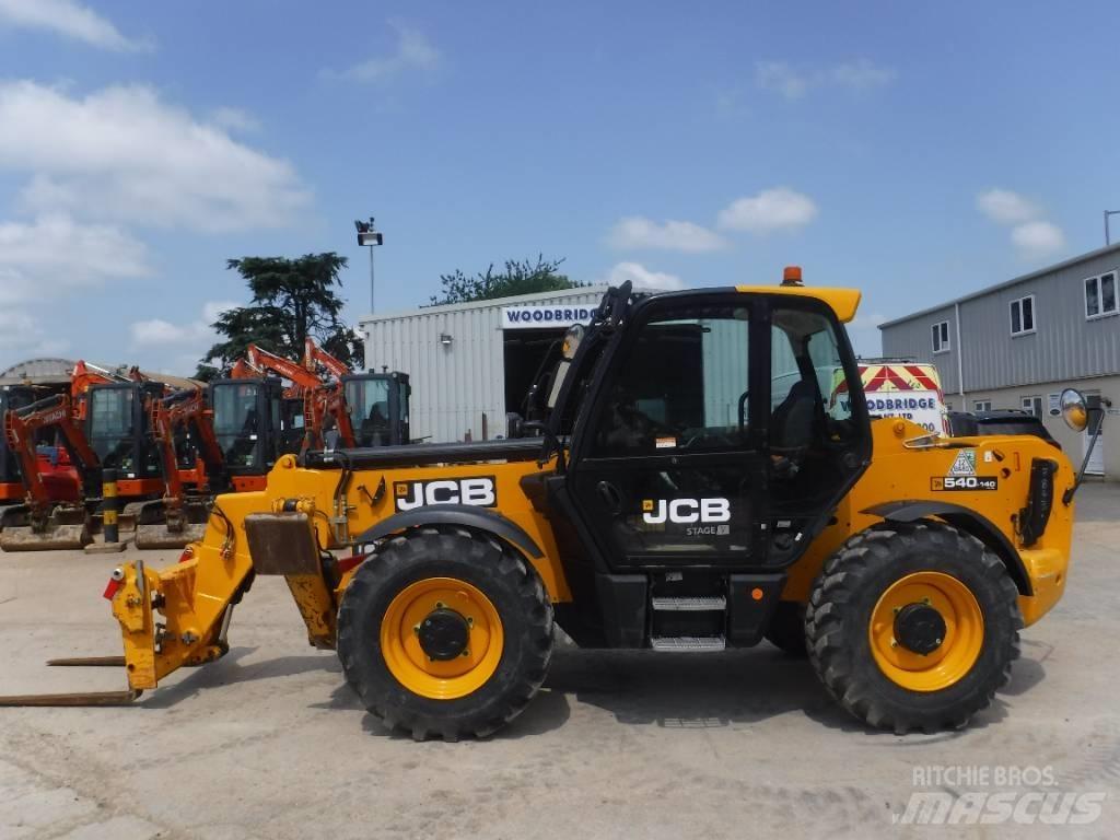 JCB 540-140 HI VIZ 伸缩臂叉装车|叉装车