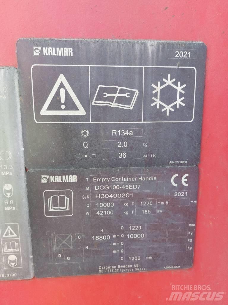 Kalmar DCG100-45ED7 集裝箱车