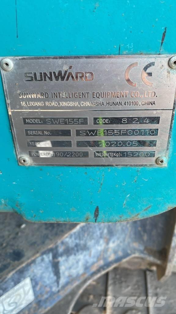 Sunward SWE 155 F 履带挖掘机