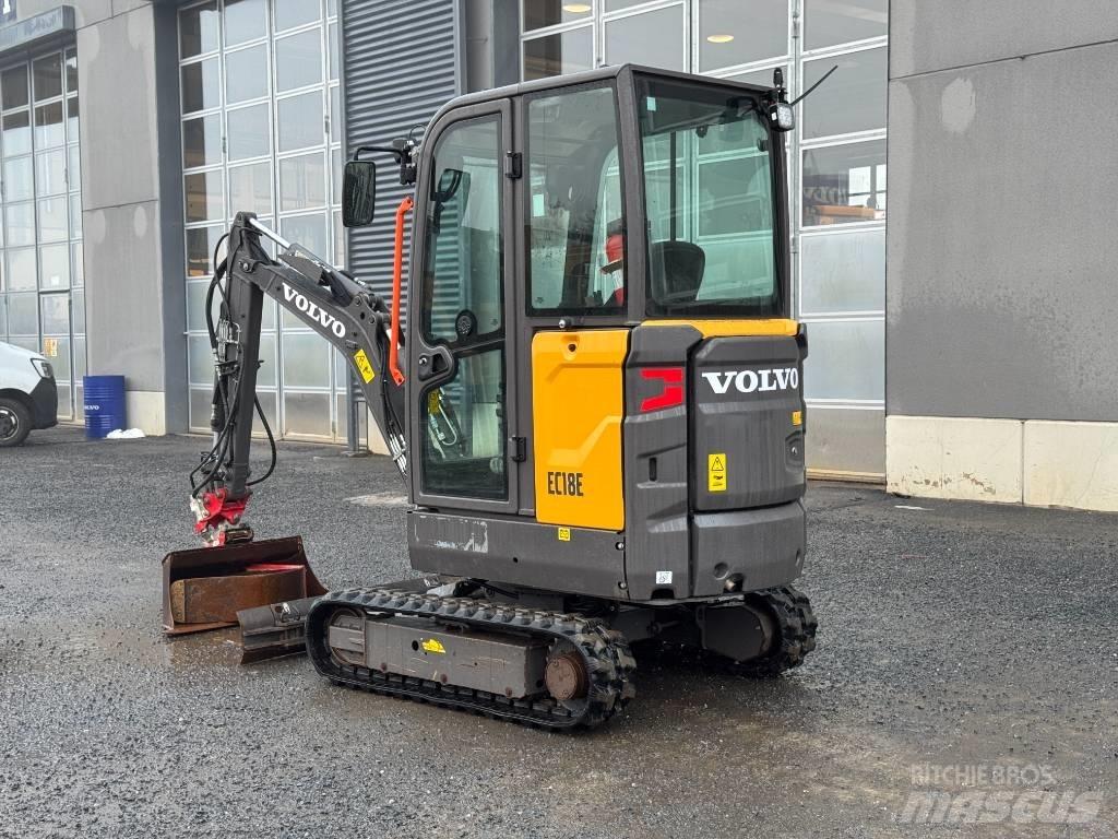 Volvo EC 18 E 小型挖掘机