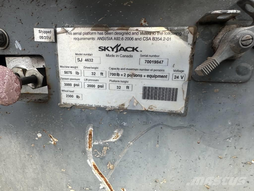 SkyJack SJ 4632 剪叉式升降机