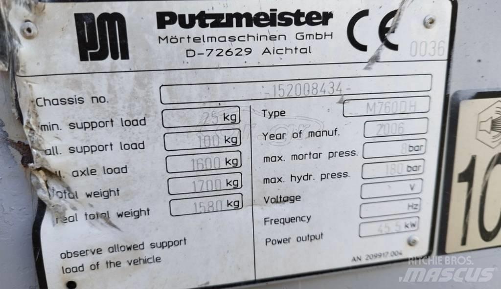 Putzmeister 760 过滤泵