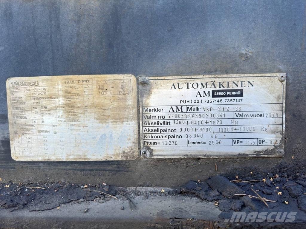 AM vaihtolavakärry 自卸半挂车