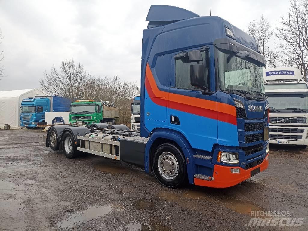 Scania R520 平板车