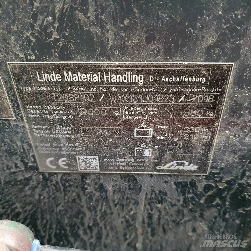 Linde T20SP kurz 手摇升降机