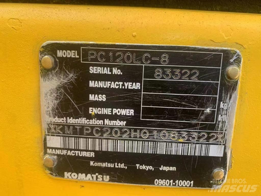 Komatsu PC 120-8 中型挖掘机