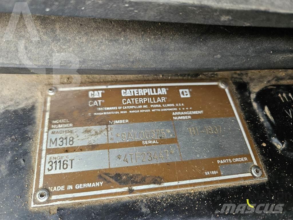 CAT M 318 C 轮式挖掘机