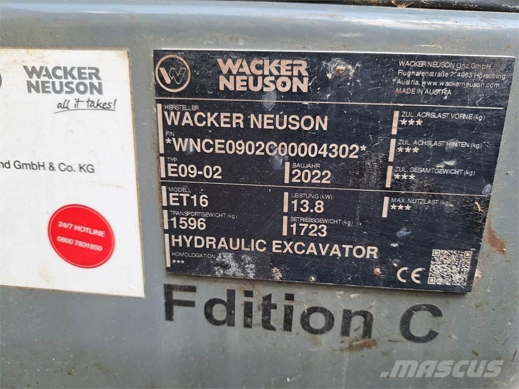Wacker Neuson ET16 履带挖掘机
