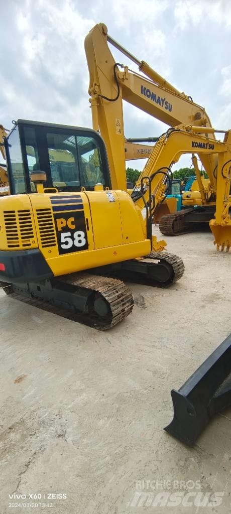 Komatsu PC 58 小型挖掘机