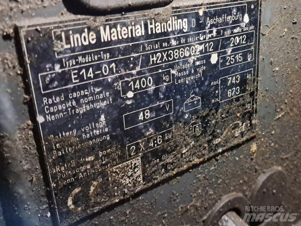 Linde E14-01 电动叉车