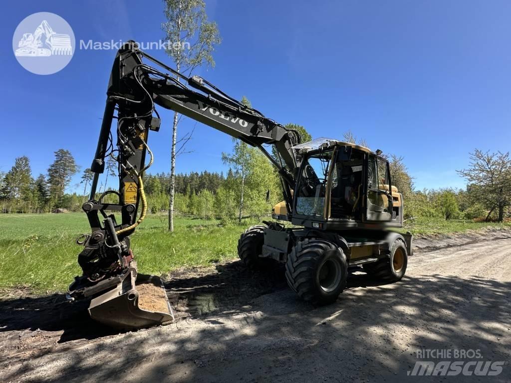 Volvo EW 140 D 轮式挖掘机