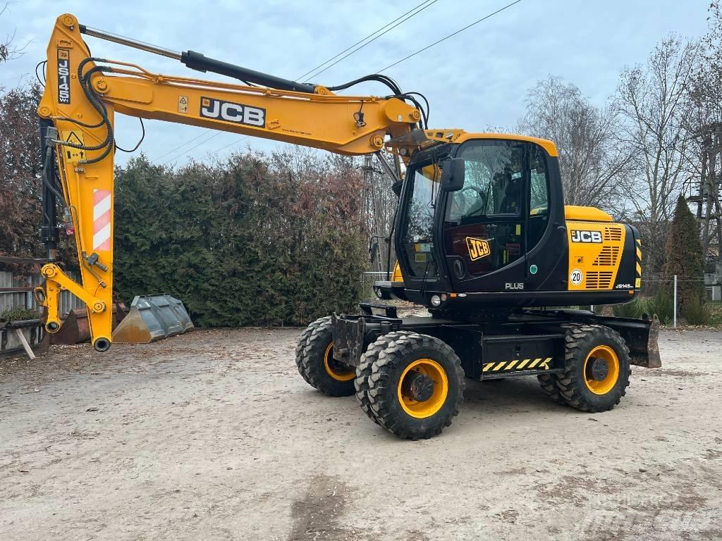 JCB JS 145 W+ TT4i 轮式挖掘机