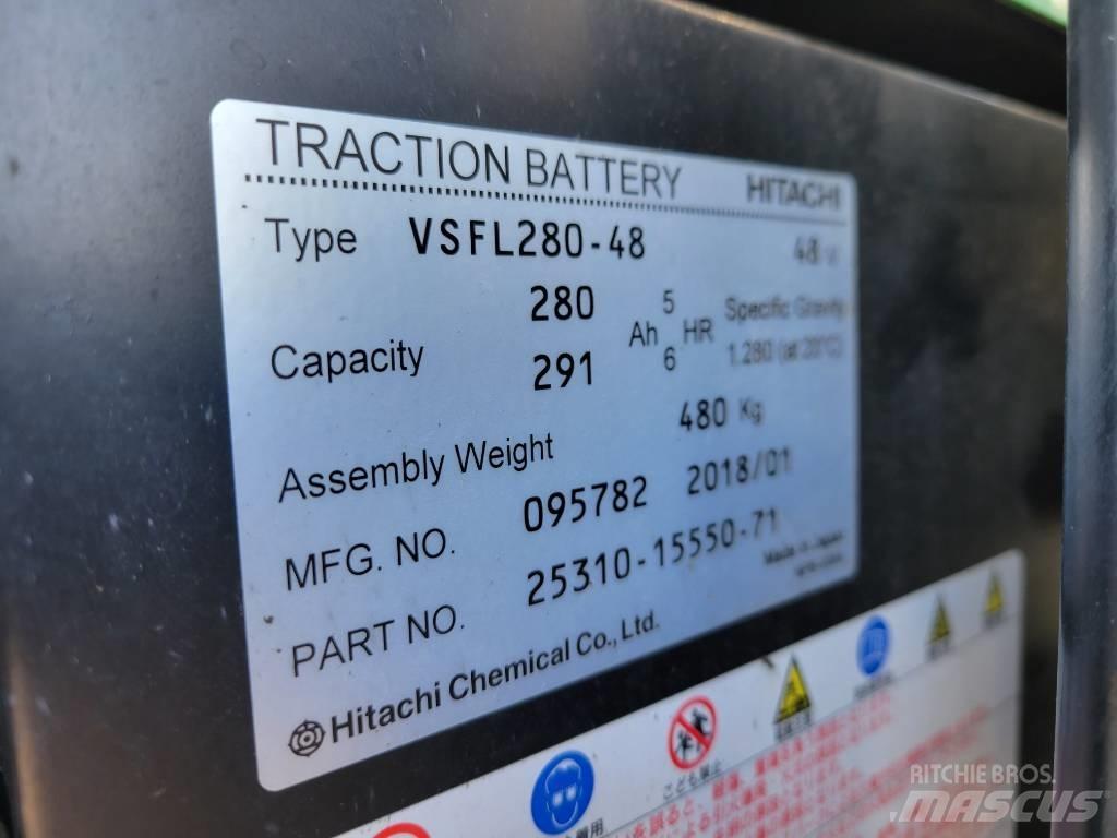 Toyota 8FBRS15 电动叉车