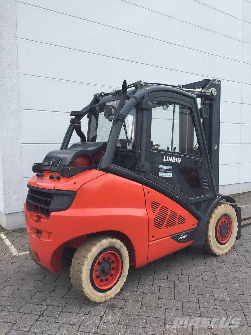 Linde H50T 天然气叉车