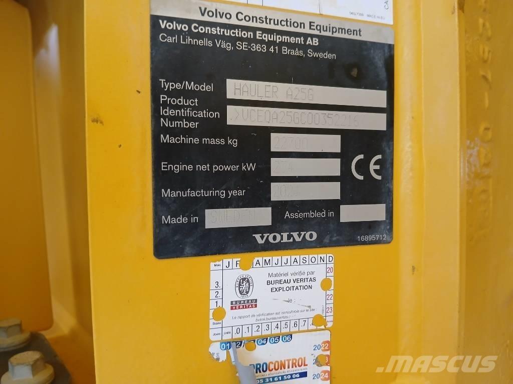 Volvo A 25 G 铰接式自卸车