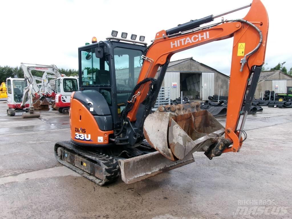 Hitachi Zaxis 33U-6 小型挖掘机