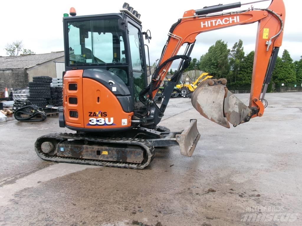 Hitachi Zaxis 33U-6 小型挖掘机