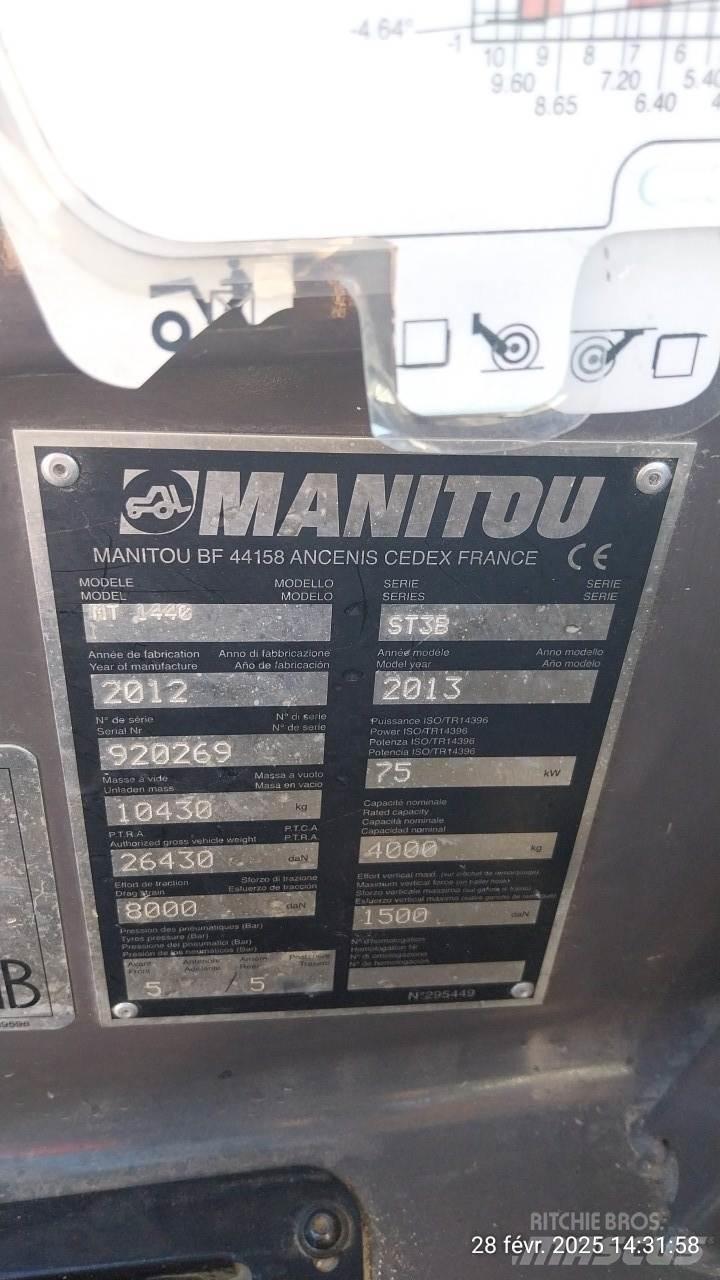 Manitou MT1440 伸缩臂叉装车|叉装车