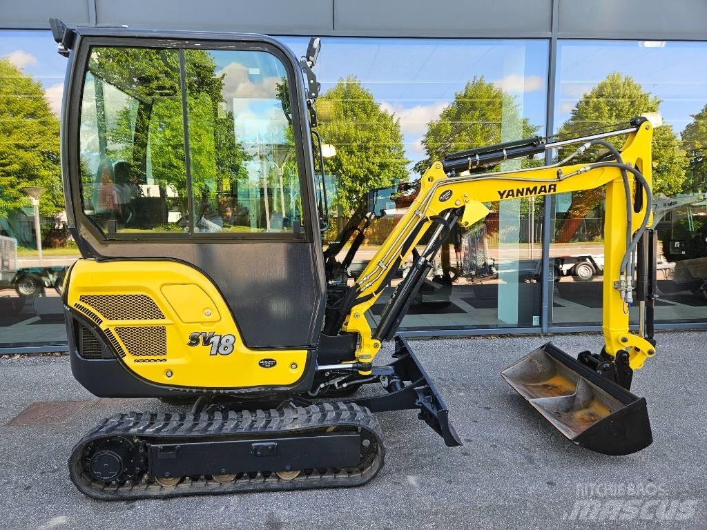 Yanmar SV 18 小型挖掘机