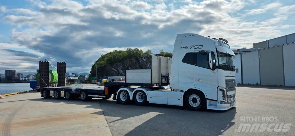 Volvo FH 16 750 平板栏板货车