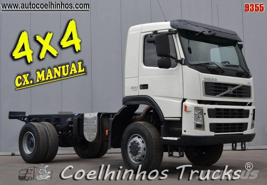 Volvo Fm 300  4x4 平板车