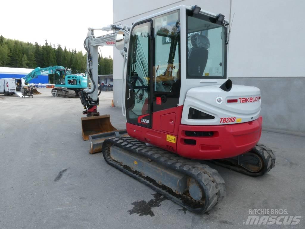 Takeuchi TB260 小型挖掘机