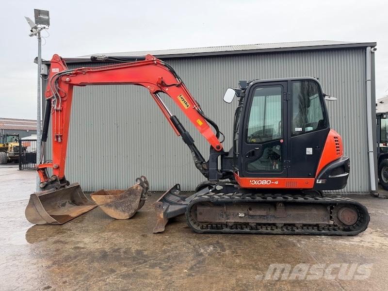 Kubota KX 080-4 中型挖掘机