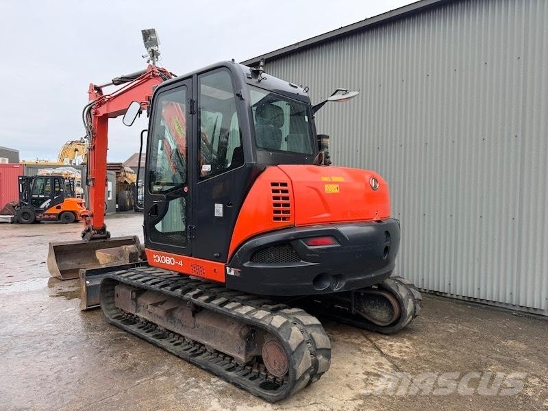 Kubota KX 080-4 中型挖掘机