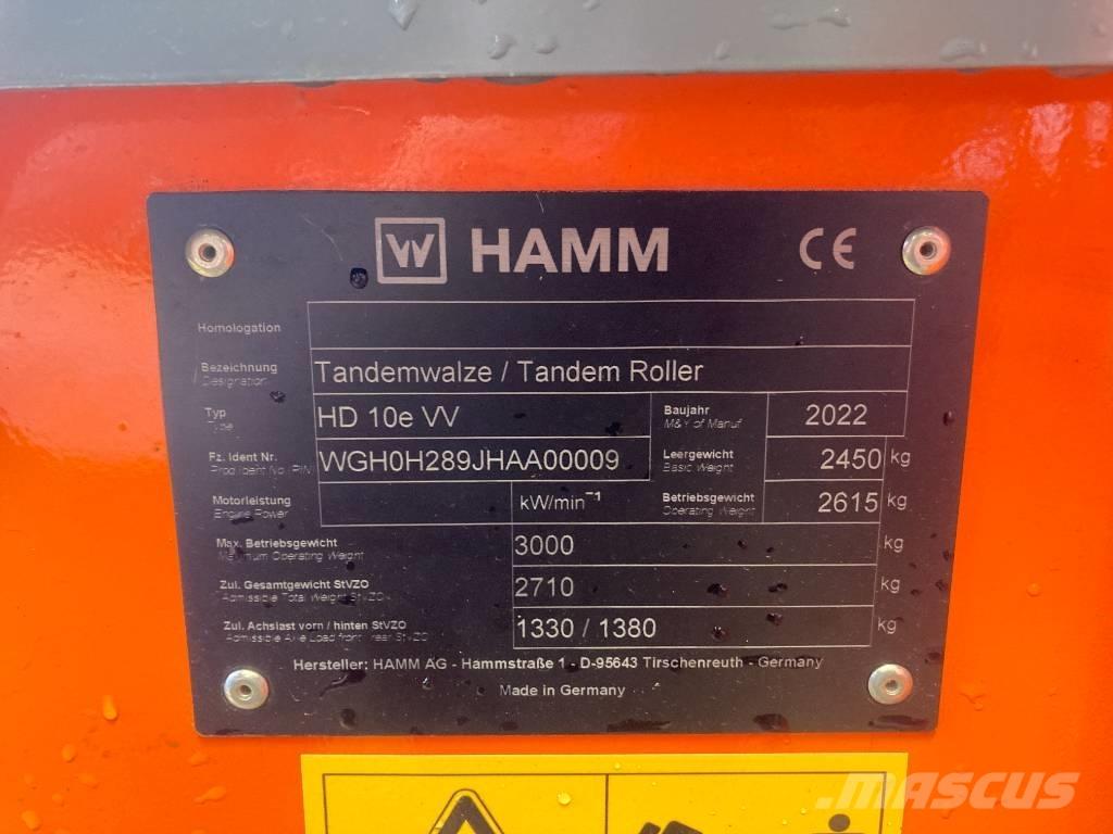 Hamm HD 10e VV H289 土壤压实机