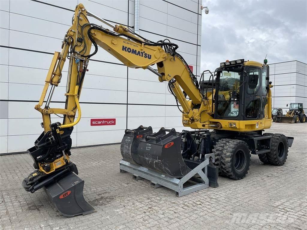 Komatsu PW118MR-11 轮式挖掘机