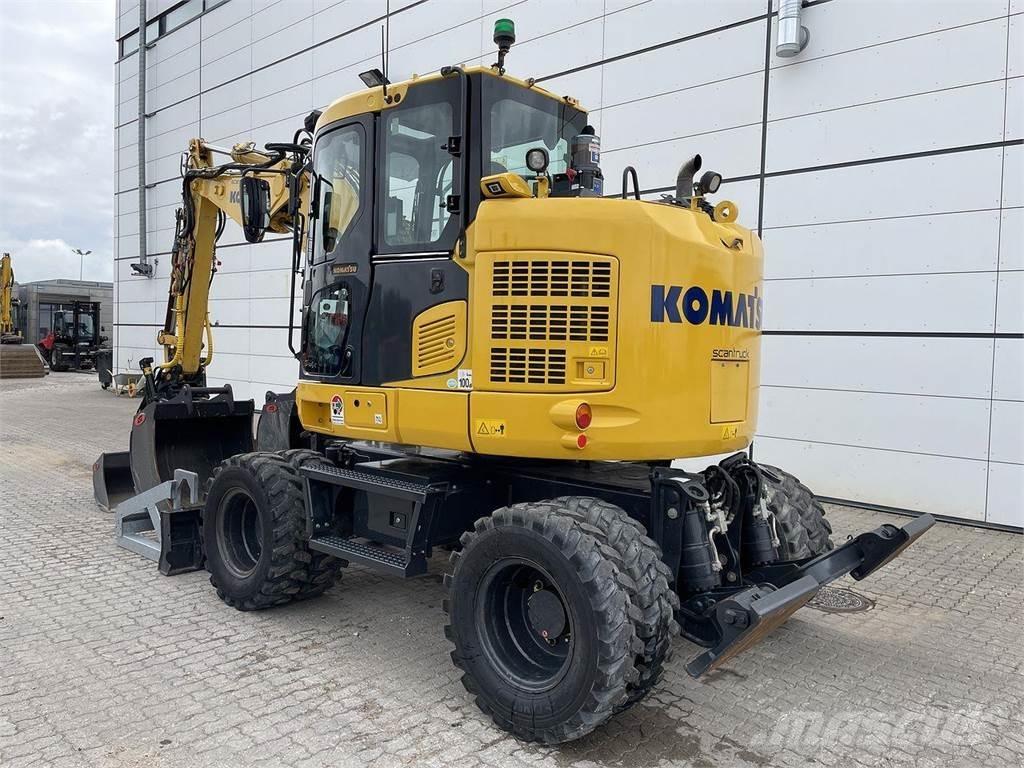 Komatsu PW118MR-11 轮式挖掘机