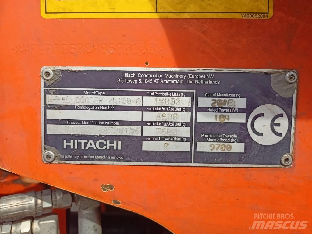 Hitachi ZW150 轮式装载机