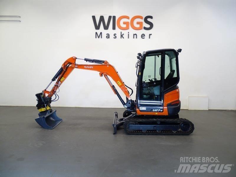 Kubota U 27-4 小型挖掘机